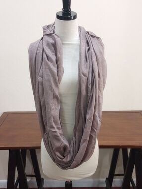 Express Copper Metallic Infinity Scarf